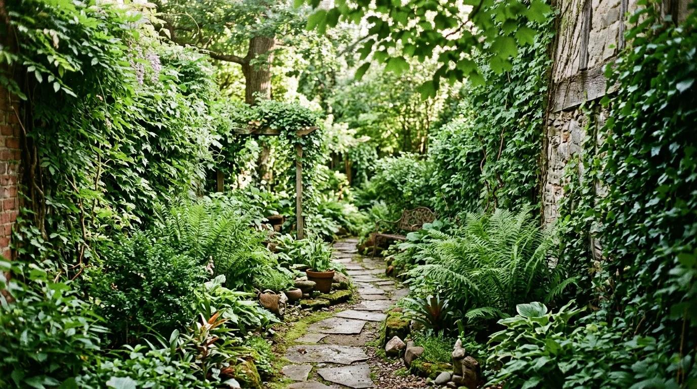 Vertical Green Side Yard
